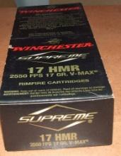 250 Rounds Winchester Supreme 17 HMR