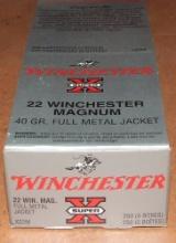 250 rounds Winchester 22 Win Magnum