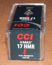 50 rounds CCI V-MAX 17 HMR