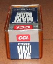 50 rounds CCI 22 WMR