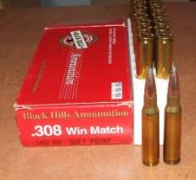 20 rounds Black Hills 308 Win Match