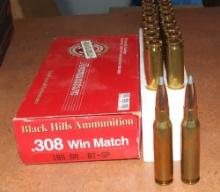 20 rounds Black Hills 308 Win Match