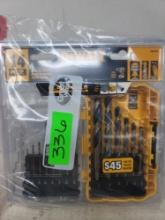 New set of 14" DeWalt Black & Gold drill bits