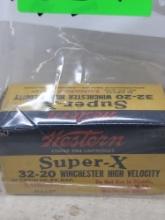 50 rounds Western Vintage .32-20 ammo