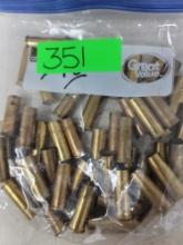 50 pcs once fired 44-40 brass