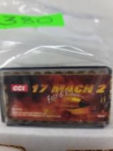 50 round box CCI .17 Mach 2