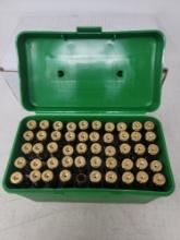 Green plastic MPM box 375 H&H new brass