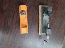 2 Lyman case trimmers (the orange one is missing parts)