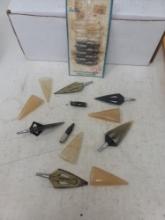 Assorted arrow tips