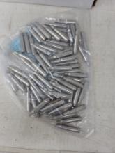 71 pcs assorted 6mm nickel casings