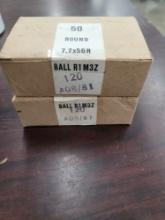 2-50 rnd box South African 303 Brit (sealed box)
