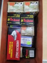 500 rnds assorted 7.62x39 in a 50 cal ammo can