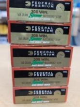 5-20 rnd box Federal Premium 308 Win