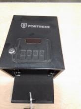 Fortress small handgun safe with keys