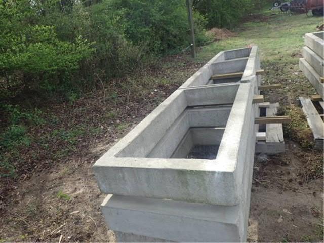 (3) 12' Concrete Piers (For Pig Nursery)