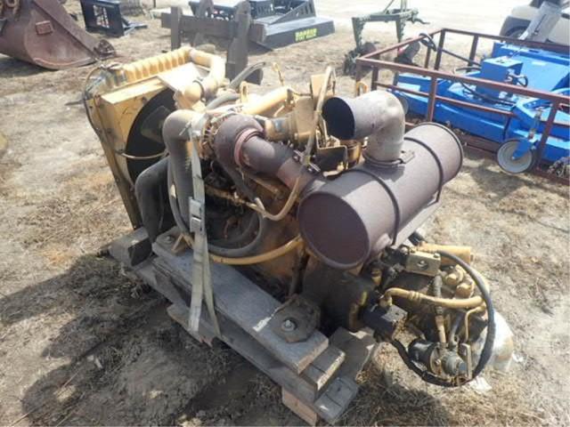 John Deere 490E Excavator Engine