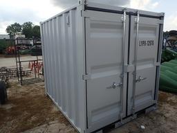 8' Container w/ Side Door & Window (NEW)