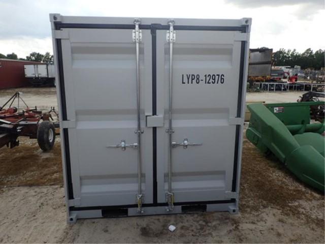 8' Container w/ Side Door & Window (NEW)