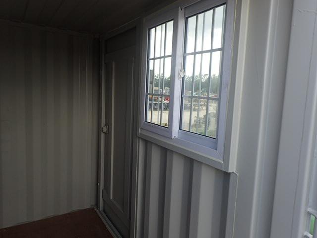 8' Container w/ Side Door & Window (NEW)