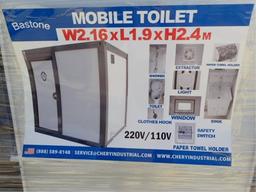 Bastone Mobile Toilet w/Shower