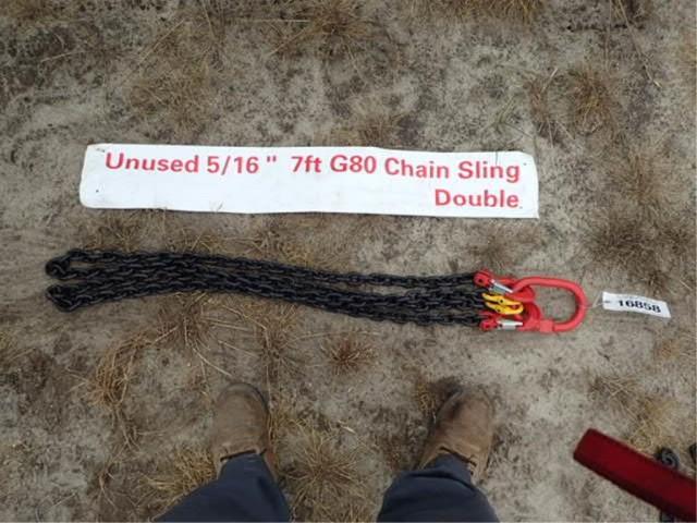 5/16" 7' Double Chain Sling