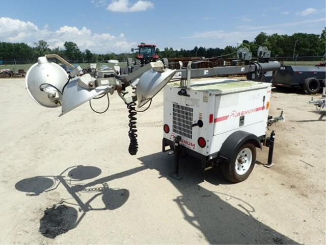 Kubota Magnum Light Tower, 5191 Hours