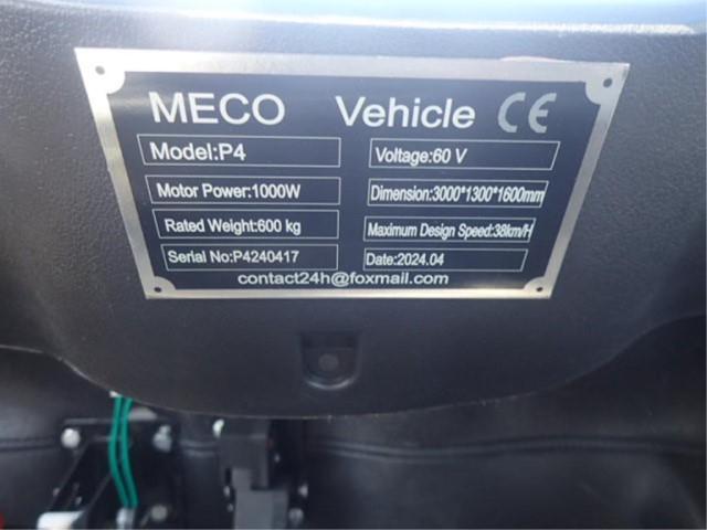 Meco Electric Vehicle, Model "P4"