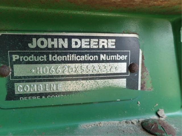 John Deere 6620 Turbo Combine