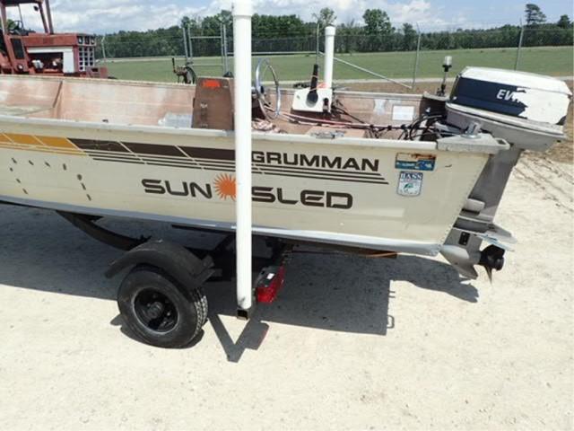 1985 Sunsled Grumman Boat (No Trailer Title)