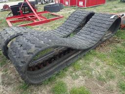 2 Rubber Tracks for New Holland Skid Steer