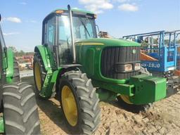 John Deere 7130 Diesel Tractor, Cab, 4 WD