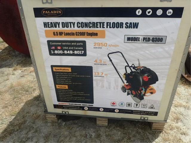 Paladin Industrial HD Concrete Floor Saw