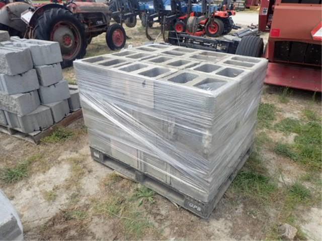 2 &1/2 Pallets of Large Cinder Blocks