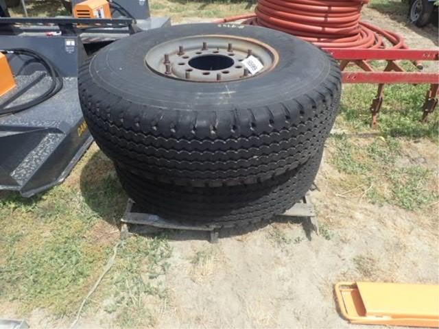 (2) Michelin Military Tires & Rims