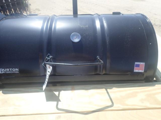 LP Gas 55 Gallon Barrel Cooker