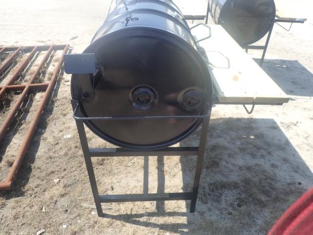 LP Gas 55 Gallon Barrel Cooker