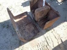 700 Ford Weight Bracket with 1 Weight