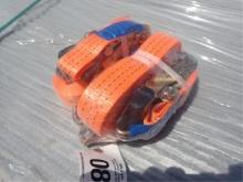 (2) 1 1/2" X 27' Ratchet Straps