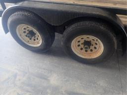 2010 Stallion Trailer with Toolbox/Fold Down Ramp