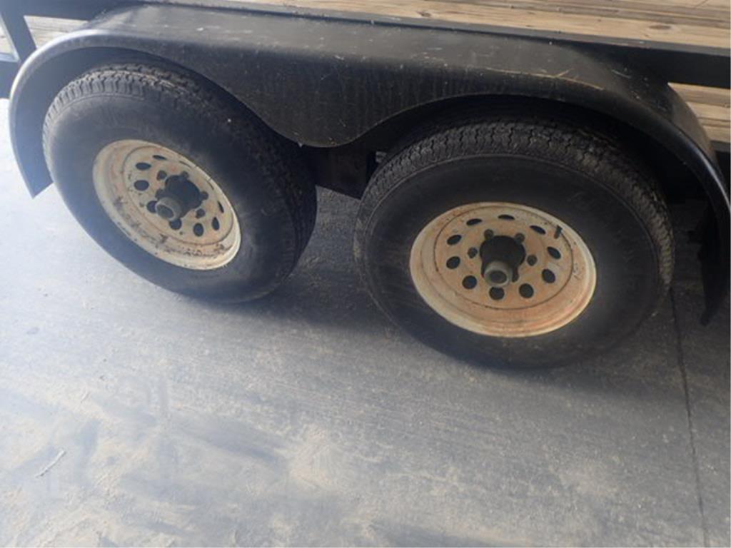 2010 Stallion Trailer with Toolbox/Fold Down Ramp