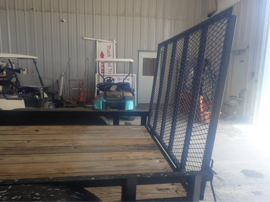 2010 Stallion Trailer with Toolbox/Fold Down Ramp