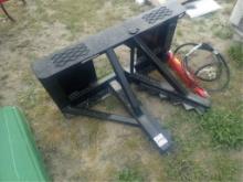 NEW Skid Steer Quick Attach Tree and Post Puller