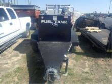 New 500 Gallon Fuel Tank on Trailer