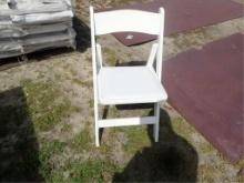 70 White Wooden Chairs