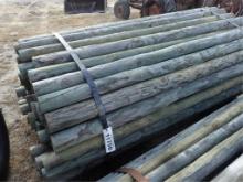 Bundle of New 7' Long Treated Post