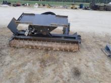6' Like New CID Harley Quick Attach Rake