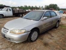 2002 Honda Accord XL 4 Door - NO TITLE