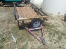 4' x 8' Tilt Trailer - NO TITLE