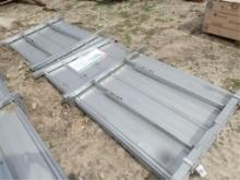10' Galvalume Corrugated Steel Panel 100pcs