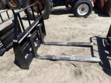 NEW - 48" 3500# Pallet Fork Attachment